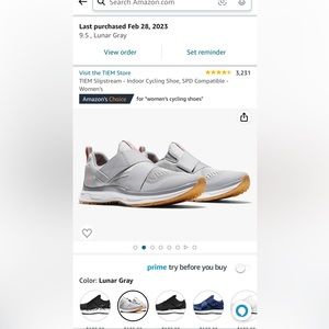 TIEM slipstream cycling shoes